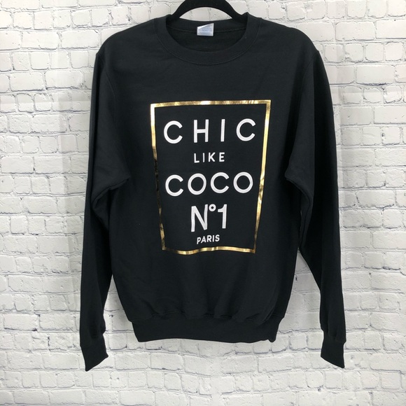 Chic like Coco Graphic Sweatshirt Premium cotton - Picture 9 of 12